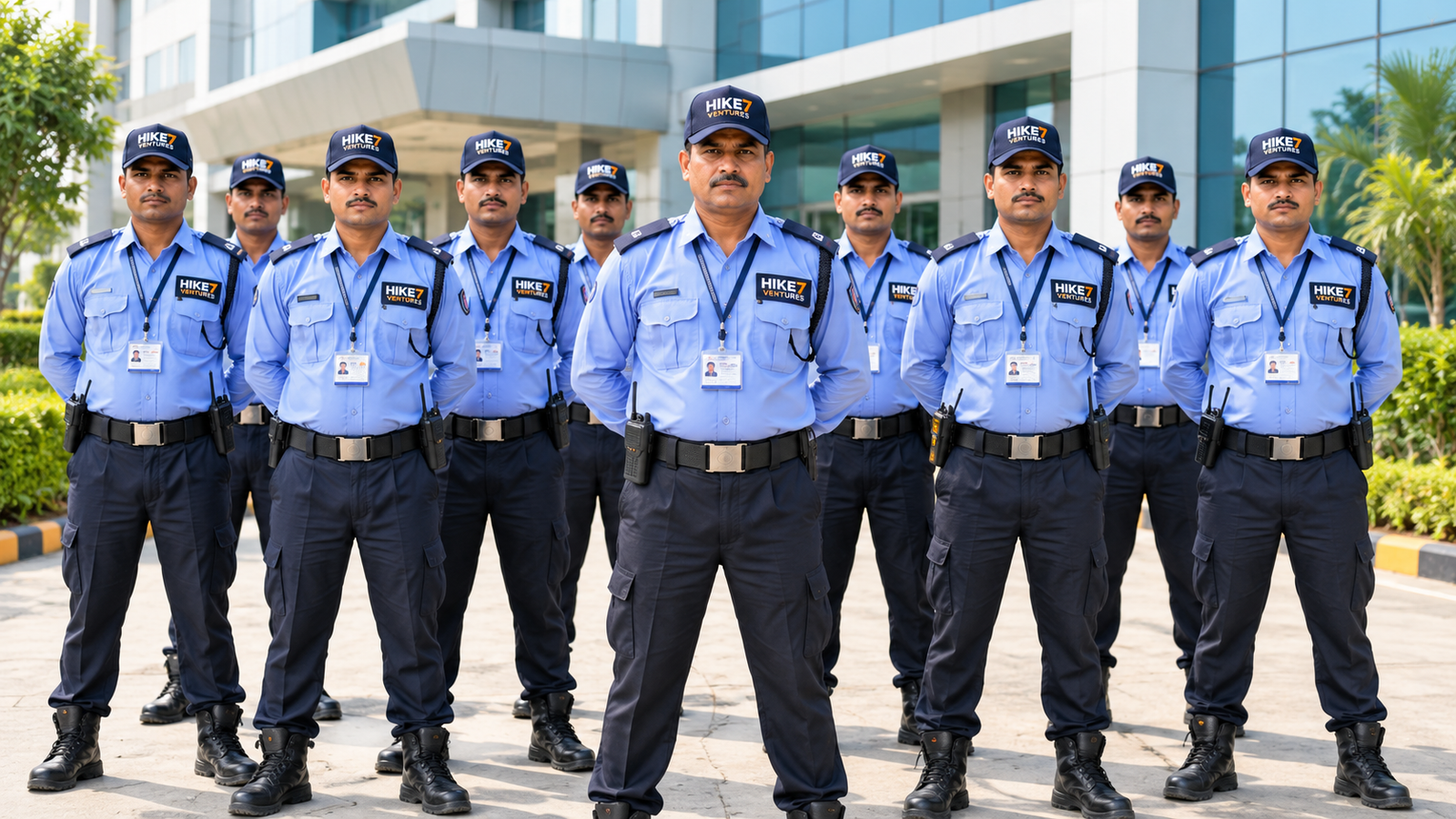 Security guards and security manpower services by HIKE7 Ventures